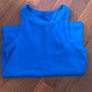 poolside blue highneck align tank top size 0 lululemon